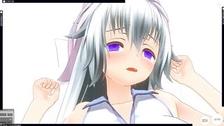 3D HENTAI YURI Redhead Sister Wanted to Fuck Step sister