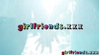 A wonderful lesbian fistfuck