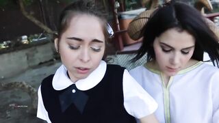 Horny Female Succubus Fucks Teeny Schoolgirl's