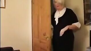 Pantyhose ladies – underwear inspection!