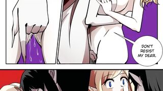 Vampire debut's  - Transformation lesbian hentai