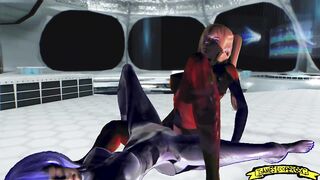 Rei Ayanami and Asuka Langley 3D SFM HENTAI