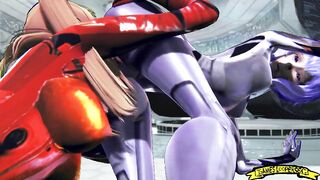 Rei Ayanami and Asuka Langley 3D SFM HENTAI