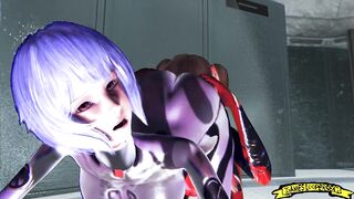 Rei Ayanami and Asuka Langley 3D SFM HENTAI