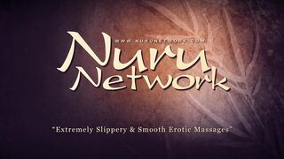 NuruNetwork Blonde Babe Ashly Fires Nuru Massage
