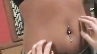 Tummy touching, teasing and tickling