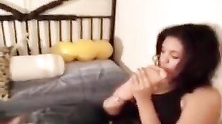 Ebony girls sucking each others toes