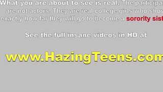 Double Dildo Fucking Sorority Babes Hazed