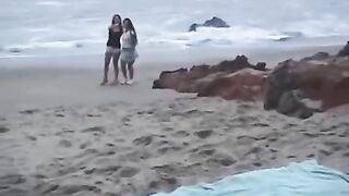 Lopez Feet on Sea Shore