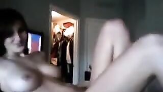 2 Hot Busty Lesbians Playing For Webcam