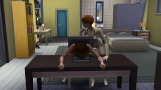 Princess Anna and Lesbian Sex with a Big-breasted Woman - Disney Princess