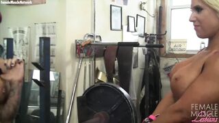 Female Bodybuilder Lesbians Tattoos and Tits