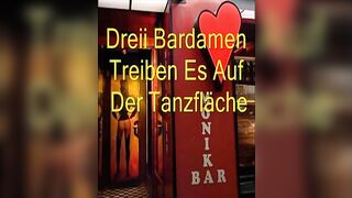 Hamburg St. Pauli - Monika Bar - Drei Bardamen Treiben Es