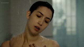 Sofia Gala Castiglione naked in a shower jail scene