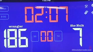 Muscle Babes Battle it Out