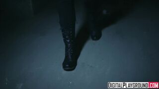 Blown Away: Sexy roughs up lesbian cell mate