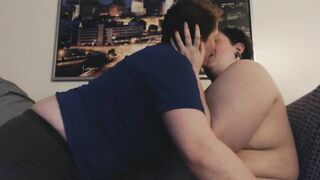 BBW Lesbian Netflix and Chill Turns into Squirting and Multiple Orgasms
