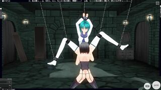 3D HENTAI BDSM the Mistress took the Schoolgirl to the Basement to Bring to Orgasms (PART 2)