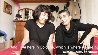 Amateur Lesbians Talk Sex then Demonstrate!