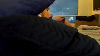 Girl is recorded masturbating in her room with a hidden camera