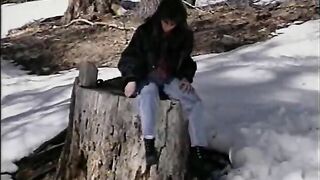 Heather & Olivia (BFF) in the snow