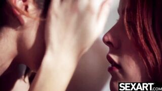 Ariel Rebel Eats Pussy so Good, see her make a Hot Redhead Orgasm