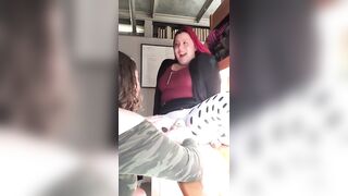 College Library Lesbian Public Orgasms