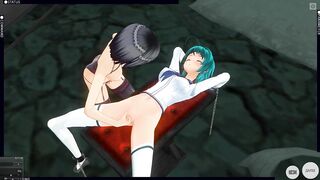 3D HENTAI BDSM YURI the Mistress took the Schoolgirl to the Basement to Bring to Orgasms (PART 1)