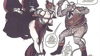 Vintage Breast Fetish Bondage Comic