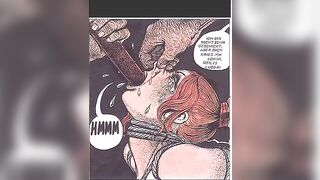 Vintage Breast Fetish Bondage Comic