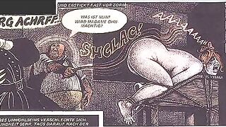 Vintage Breast Fetish Bondage Comic