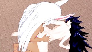 My Hero Academia Rumi and Midnight have Kinky Lesbian Sex Hentai