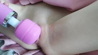 cute girl whimpers and gets her orgasm ruined -- intense edging