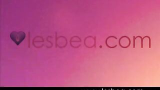 Sexy redhead sucks blondes puffy nipples