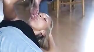 dirty feet on the floor