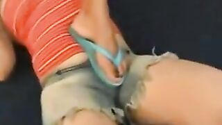 Brazilian Flip-Flop Feet Worship