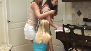 troop leader gets footloved