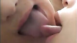 japanese girls lesbian kissing 02