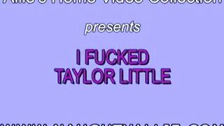 Taylor and allie strap-on action