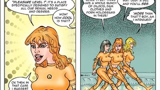 2D Comic: Pleasure Bot