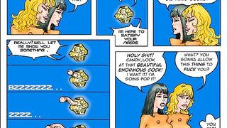 2D Comic: Pleasure Bot