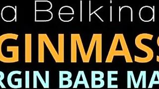 Russian virgin babe first time massage