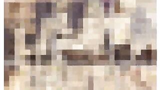 Lesbian mistress beats giant breast slave