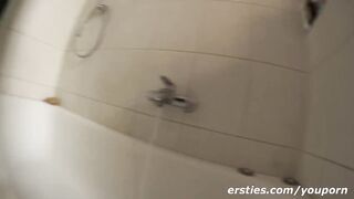 US Tourist Girls having fun and filming themselves in Germany