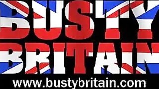 BUSTY BRITAIN - Busty Maid Seduces Big Tits Madam (Mellie D, Redd Adaire)