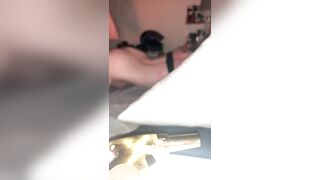 Fucking my Lesbian Girlfriend Rough and Hard with a Strap on