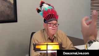 Busty Cosplay Cougar Deauxma Orgasms With Horny Evil Mature Dr. Focker!