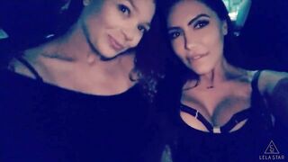 Lela Star & Friend Fuck their Uber Driver