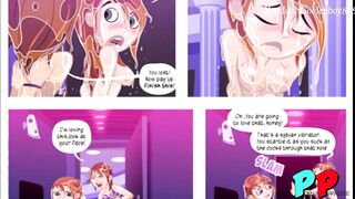 Kim Possible Hentai Oil fight 1/3