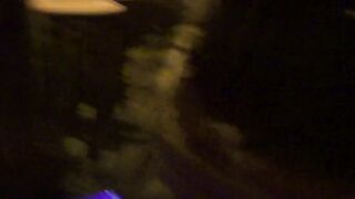 Lesbian Domme Tests Remote Control Vibrator on sub at a Restaurant!